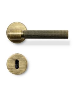 Helix 200 Durų rankena - Sendinta bronza - Skandinaviškas Standartas