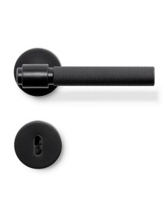 Helix 200 Durų rankena - Matinė Juoda - Skandinaviškas Standartas