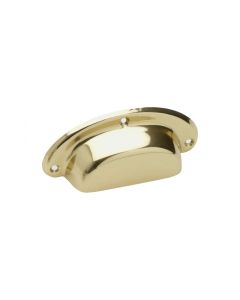 1843 Rankenėlė "D" formos - Šlifuotas Žalvaris